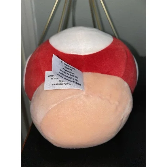 Nintendo: Super Mario Bros - Red Super Mushroom (Junior) Plush by Mocchi-Mocchi - Picture 3 of 5
